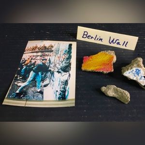 Berlin Wall Pieces- Uncertified | purchased in auction